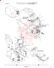 HYD LINES, PUMP YT30H00002F1