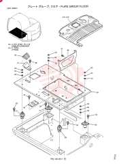 PLATE GROUP, FLOOR (NIBBLER & BREAKER) YT03M00009F2