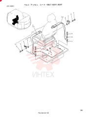 BELT ASSY, SEAT LF25M00003F1
