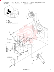 PANEL ASSY, INSTRUMENT (STD) YT17M00003F9