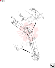Схема (SK80CS-2) - CENTER SWING EXCAVATOR ASN LF06-04501 (7/02-9/08) LF02B00016F1