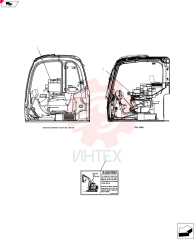 Схема (SK80CS-2) - CENTER SWING EXCAVATOR ASN LF06-04501 (7/02-9/08) YF22T00052F6