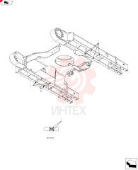 Схема (SK80CS-2) - CENTER SWING EXCAVATOR ASN LF06-04501 (7/02-9/08) YT01F01020F1