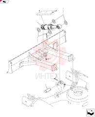 Схема (SK80CS-2) - CENTER SWING EXCAVATOR ASN LF06-04501 (7/02-9/08) LF51B00041F1