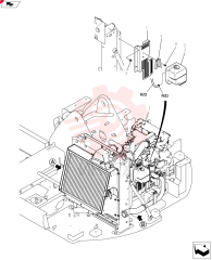 Схема (SK80CS-2) - CENTER SWING EXCAVATOR ASN LF06-04501 (7/02-9/08) YT05P00018F1