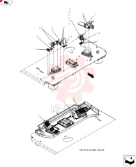 Схема (SK80CS-2) - CENTER SWING EXCAVATOR ASN LF06-04501 (7/02-9/08) LF55M00002F1
