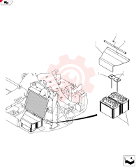 Схема (SK80CS-2) - CENTER SWING EXCAVATOR ASN LF06-04501 (7/02-9/08) YT72E00003F1
