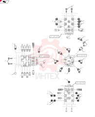 HYD CONNECTOR 2444Z2516