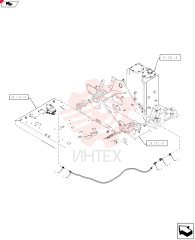 HYDRAULIC HOSE,9.60mm ID x 2150mm L