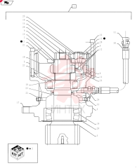 HYDRAULIC MOTOR YY32W00004F1