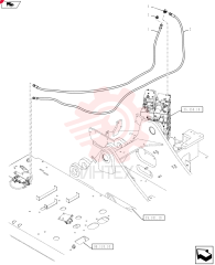 HOSE ASSY. ZX23M04220 (1)