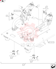 Clamp ASSY., Incl 2, 5, 8, 11, 12