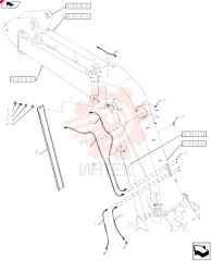 HOSE,6.40mm ID x 540mm L 2444R1117D054 (1)