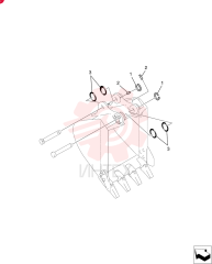 Схема (SK80CS-2) - CENTER SWING EXCAVATOR ASN LF06-04501 [NON PRODUCTION] (10/10-1/13) YR61B00005F1