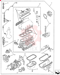 OIL PAN GASKET SET VI5878151960