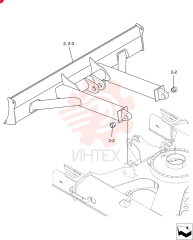 Схема (SK80CS-2) - CENTER SWING EXCAVATOR ASN LF06-04501 [NON PRODUCTION] (10/10-1/13) LF51B00038F2