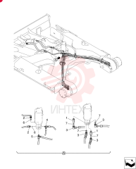 Hyd., Swivel, Dozer YT19H00030F1