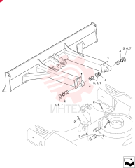 Схема (SK80CS-2) - CENTER SWING EXCAVATOR ASN LF06-04501 [NON PRODUCTION] (10/10-1/13) YT51B00059F1