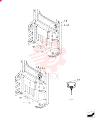 Схема (SK80CS-2) - CENTER SWING EXCAVATOR ASN LF06-04501 [NON PRODUCTION] (10/10-1/13) YT24E00013F1
