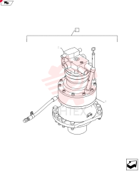 HYDRAULIC MOTOR YB15V00018F1 (1)