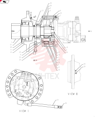 GEAR REDUCTION UNIT YB32W00012F1
