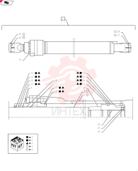 BUCKET CYLINDER YB01V00037F1
