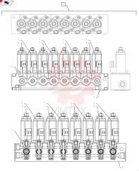 HYDRAULIC VALVE YN35V00047F2 (1)