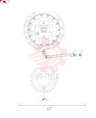 HYDRAULIC MOTOR YF15V00005F1 (1)