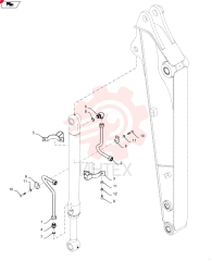 HYD TUBE YT43H01208P1