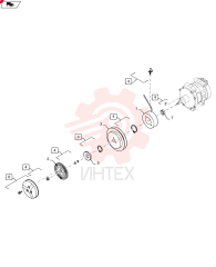 COMPRESSOR,W/ Pulley YX91V00001F1