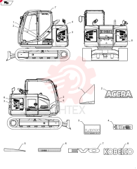 DECAL YT20T01355P1