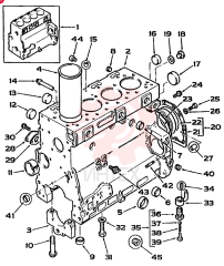 KIT, CYL. BLOCK  ( NATURALLY ASPIRATED)
