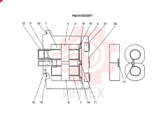 GEARBOX ASSY PM10V00020F1