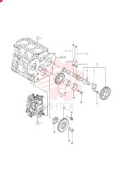 Схема (27SR BTW) - ACERA COMPACT CRAWLER EXCAVATOR - BTW PV13-33001 - 33291 (NA) (6/04-12/12)