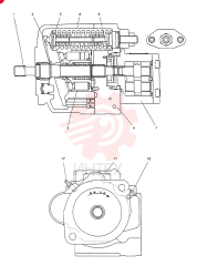 HYDRAULIC PUMP PX10V00013F1