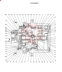HYDRAULIC MOTOR PX15V00025F1