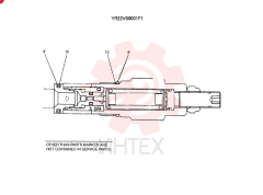 HYDRAULIC VALVE YR22V00001F1