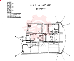 LAMP ASSY 24100P3749F1