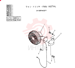 FAN INSTAL 24100P4433F1
