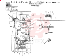 CONTROL ASSY, REMOTE 24100N8666F1