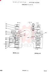 Схема (SK100) - MARK IV EXCAVATOR ASN YWU1001 (1/95-12/03) 2436U2623F1
