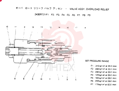 VALVE PRESSURE RELIE 2436R721F1