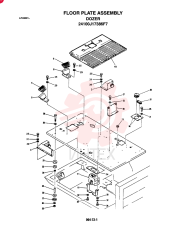 FLOOR PLATE ASSY, Years: 01-JAN-97-01-MAY-98
