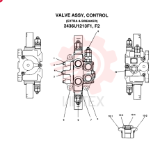CONTROL VALVE 2436U1213F1