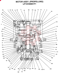 HYDRAULIC MOTOR LP15V00001F1 (2)