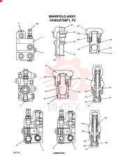 Схема (SK115DZ) - MARK IV EXCAVATOR ASN LPU5001 (1/98-12/99) 2436U2756F1