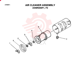 AIR CLEANER 2446R277F2