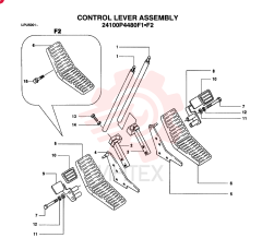 LEVER 24100P4480F1