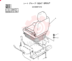 SEAT GROUP 24100N8710F2