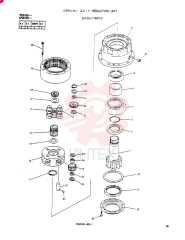 GEAR REDUCTION UNIT 24100J11681F3